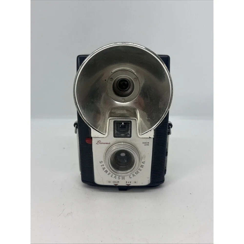 Vintage Kodak Brownie Starflash Camera Untested